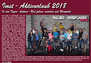 Reiseführer Imst - Aktivurlaub