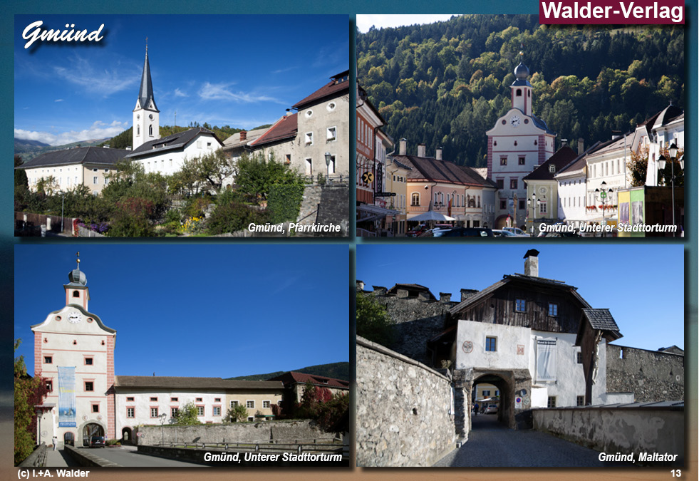 Reiseführer Kärnten - Oberkärnten - Gmünd