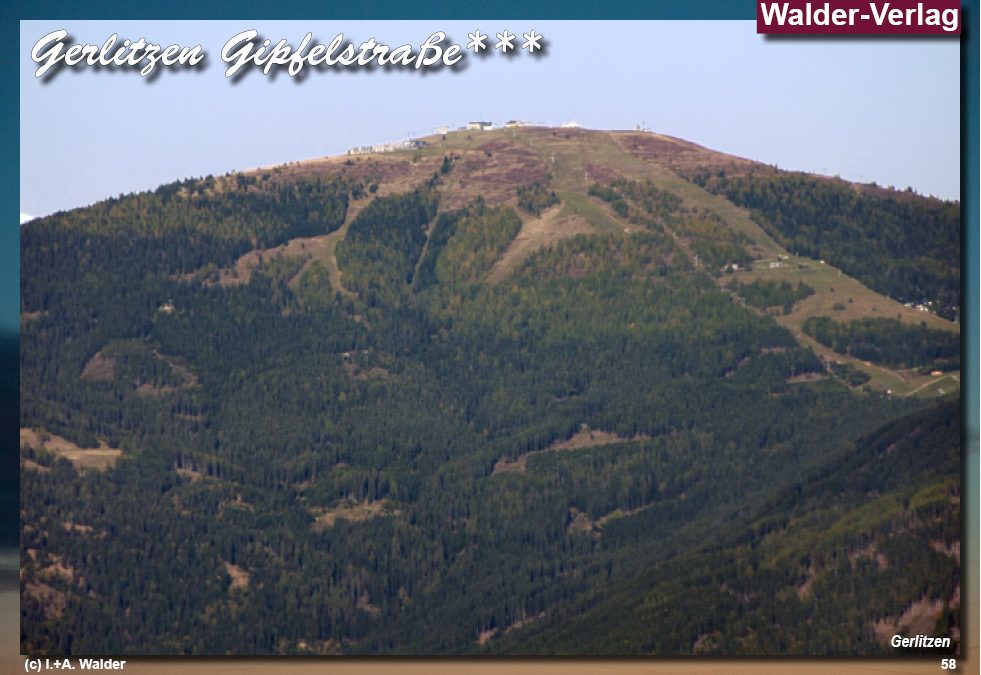 Reiseführer Kärnten - Oberkärnten - Gerlitzen Gipfelstraße