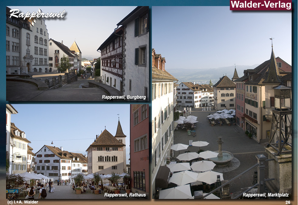 Reiseführer Rapperswil - Kanton St. Gallen - Schweiz 