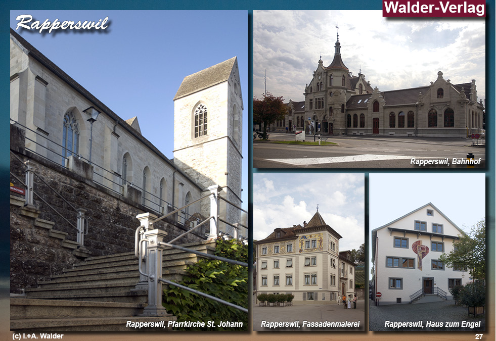 Reiseführer Rapperswil - Kanton St. Gallen - Schweiz 