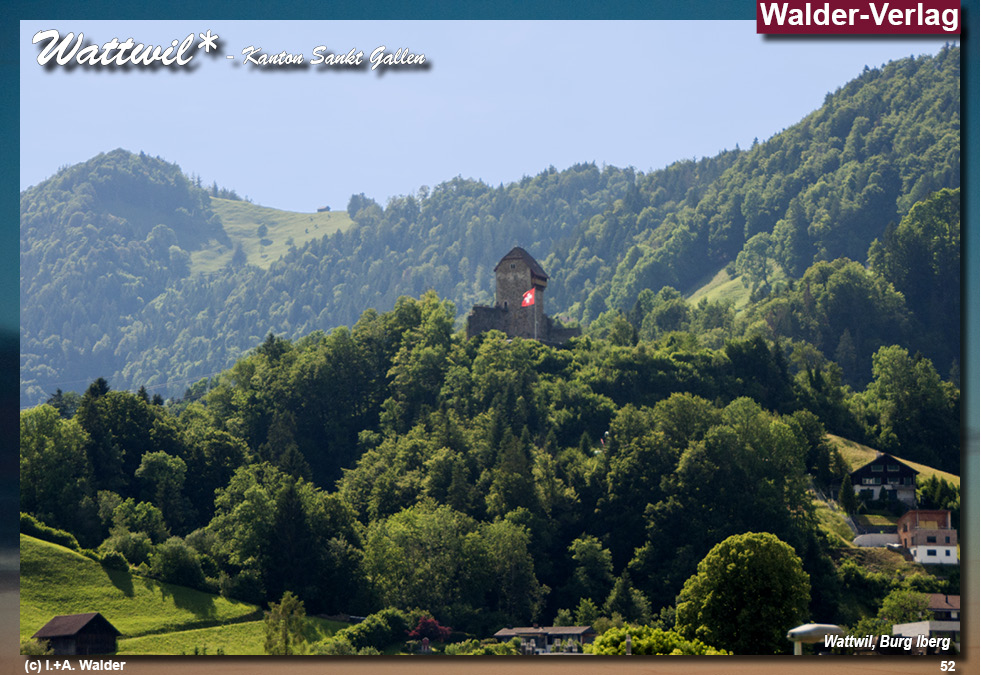 Walder-Verlag Reisetipps-Europa Feiseführer Wattwil - Kanton Sankt Gallen - Schweiz