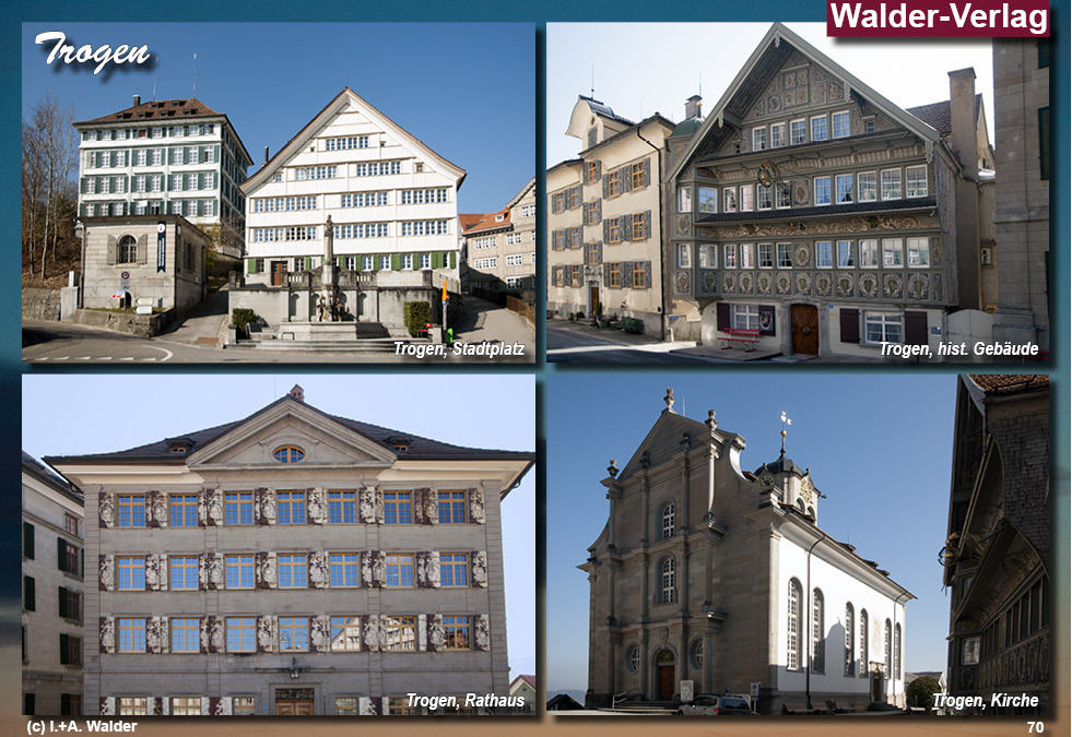 Reiseführer Trogen - Kanton Appenzell - Schweiz 