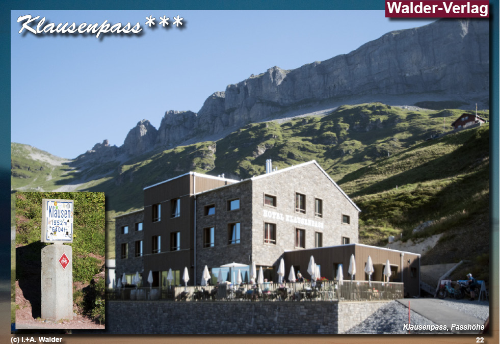 Reiseführer 'Sehenswertes am Klausenpass' - Kanton Uri