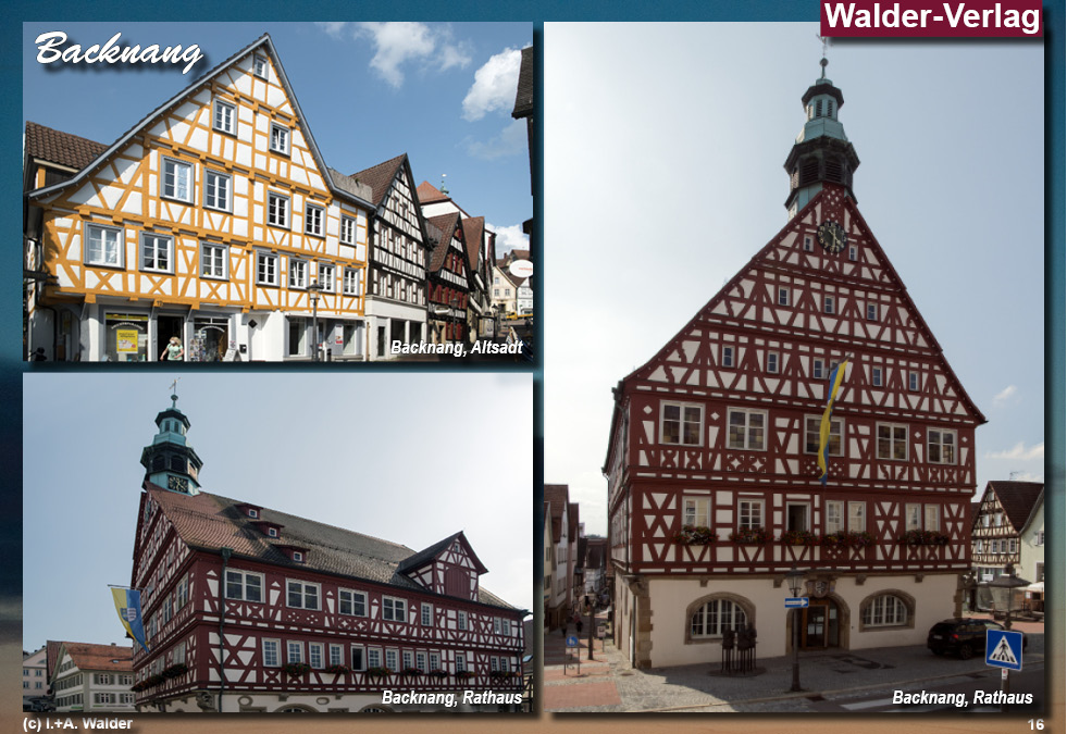 Reiseführer Backnang* - Region Rems-Murr / Stuttgart