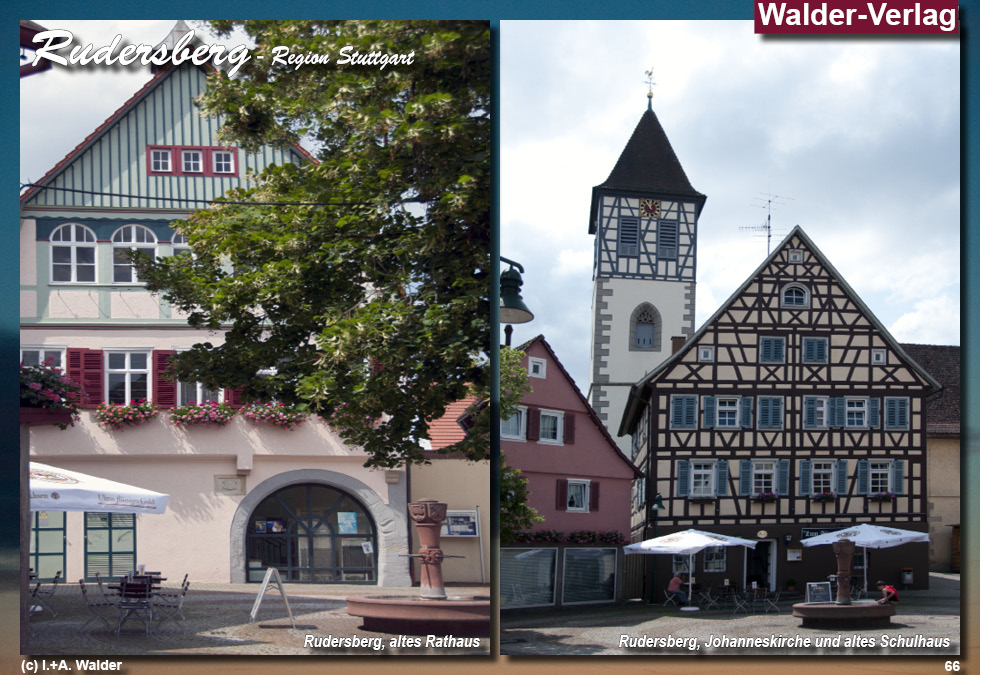 Reiseführer Rudersberg - Region Rems-Murr / Stuttgartg 