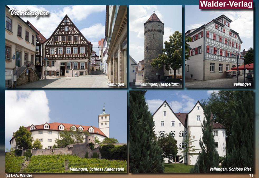 Reiseführer Vaihingen an der Enz** - Region Ludwigsburg / Stuttgart