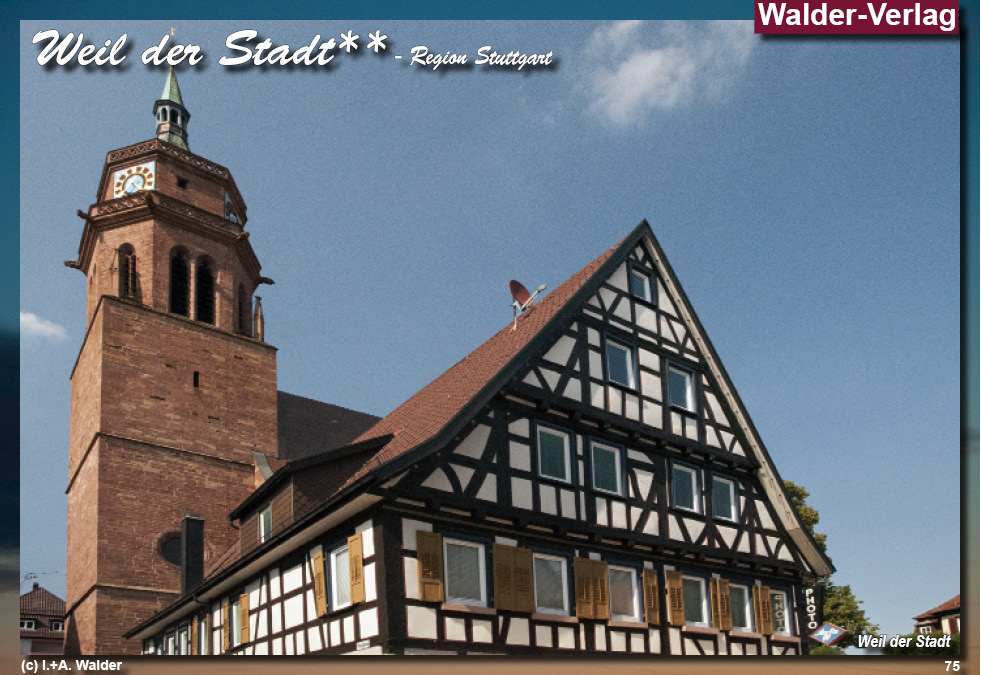 Reiseführer Weil der Stadt** - Region Böblingen / Stuttgart