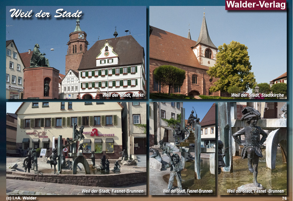 Reiseführer Weil der Stadt** - Region Böblingen / Stuttgart