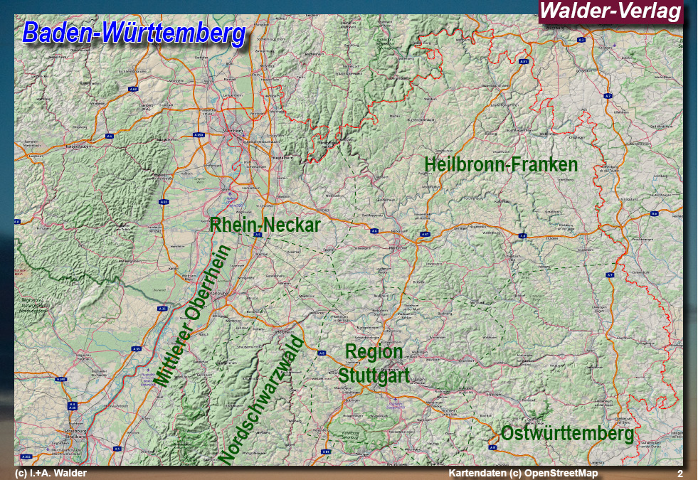 Reiseführer Regionen Schwarzwald-Baar-Heuberg und Nordschwarzwald