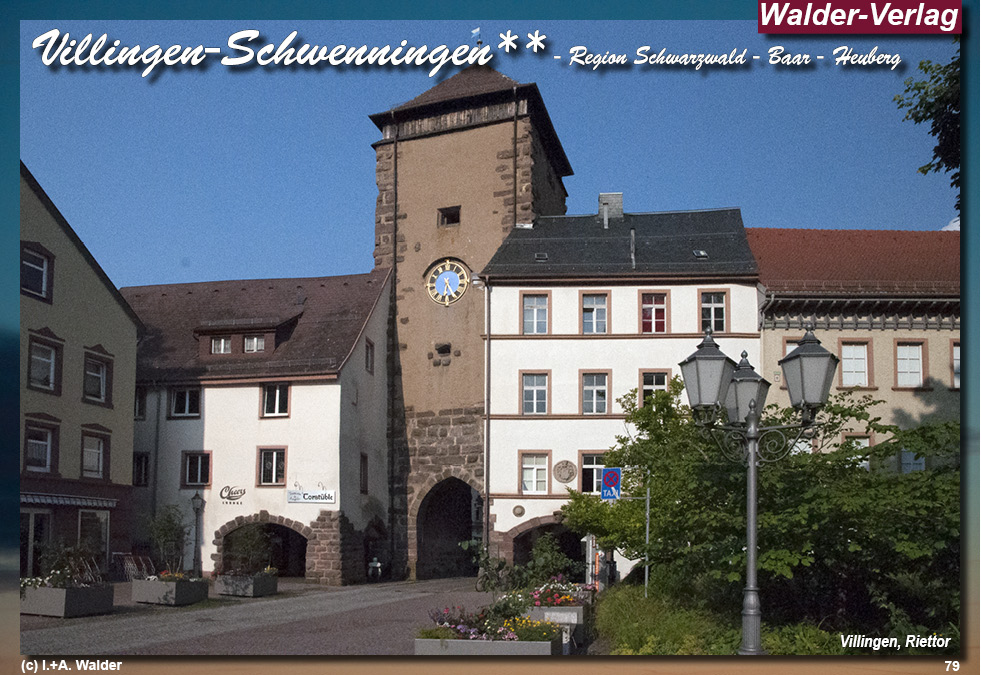 Reiseführer Villingen-Schwenningen - Region Schwarzwald-Baar-Heuberg