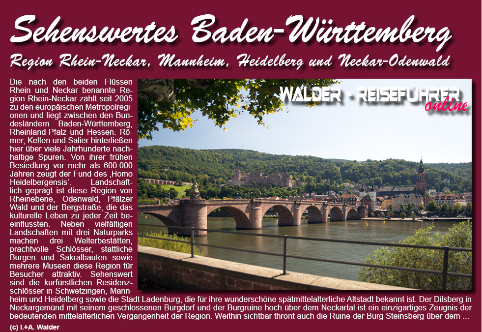 Reiseführer Sehenswertes Baden-Württemberg 3 