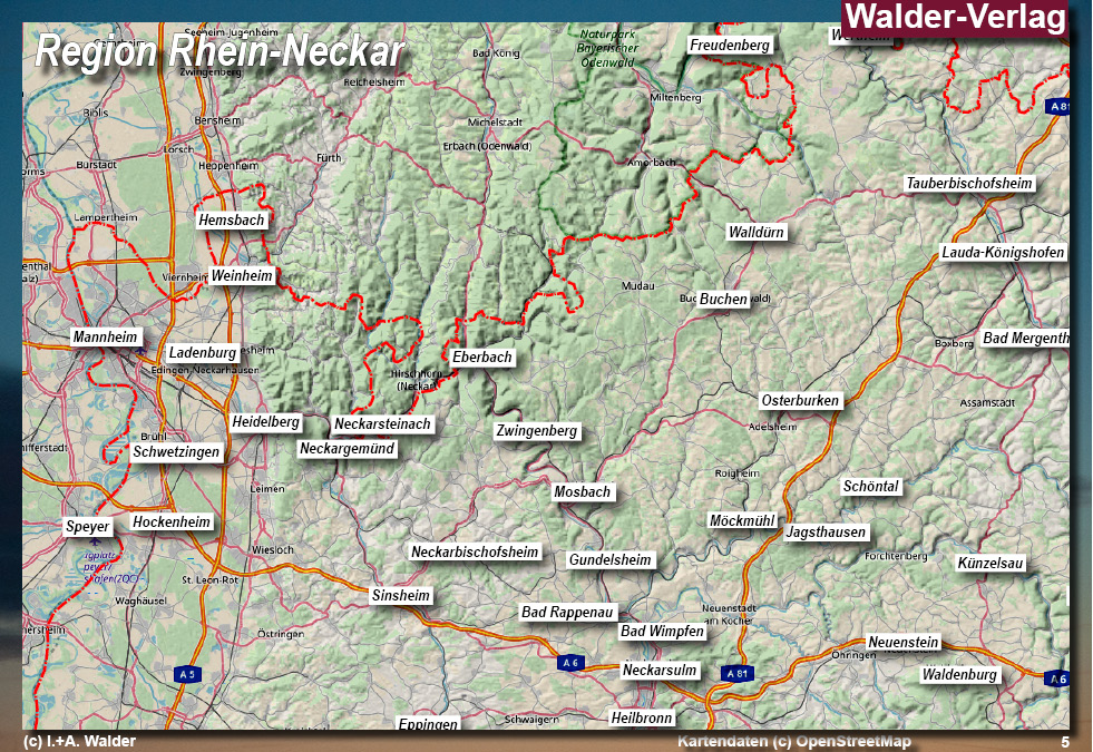 Reiseführer Rhein-Neckar und Region Heilbronn-Franken 