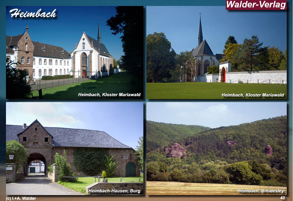 Reiseführer 'Sehenswertes in Nordrhein-Westfalen' - Heimbach in der Eifel