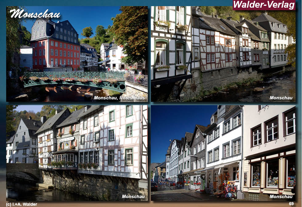 Reiseführer 'Sehenswertes in Nordrhein-Westfalen' - Monschau in der Eifel