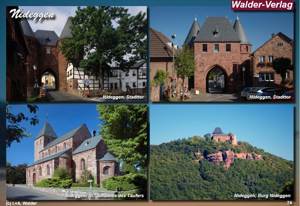 Reiseführer 'Sehenswertes in Nordrhein-Westfalen' - Nideggen in der Eifel