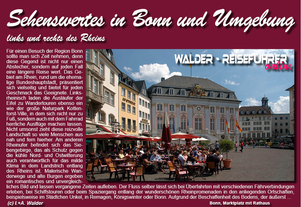 Reiseführer Bonn und Umgebung