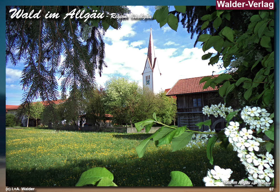 Walder-Verlag Reisetipps-Europa ReiseführerWald im Allg&auml;u