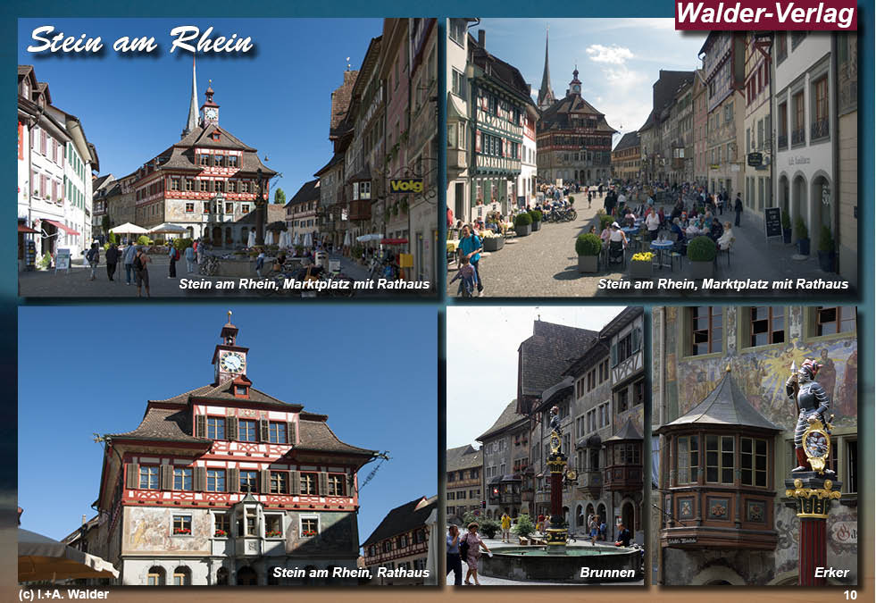 Reiseführer Stein am Rhein (CH) am Hochrhein