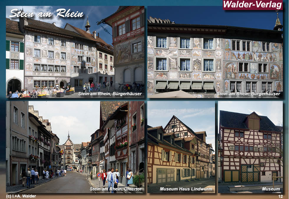Reiseführer Stein am Rhein (CH) am Hochrhein
