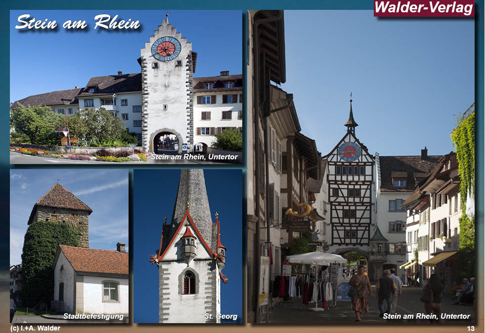 Reiseführer Stein am Rhein (CH) am Hochrhein