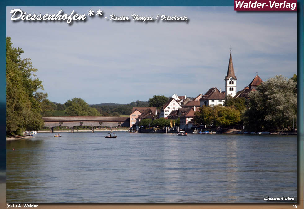 Walder-Verlag Reisetipps-Europa Reiseführer Diessenhofen (CH) am Hochrhein