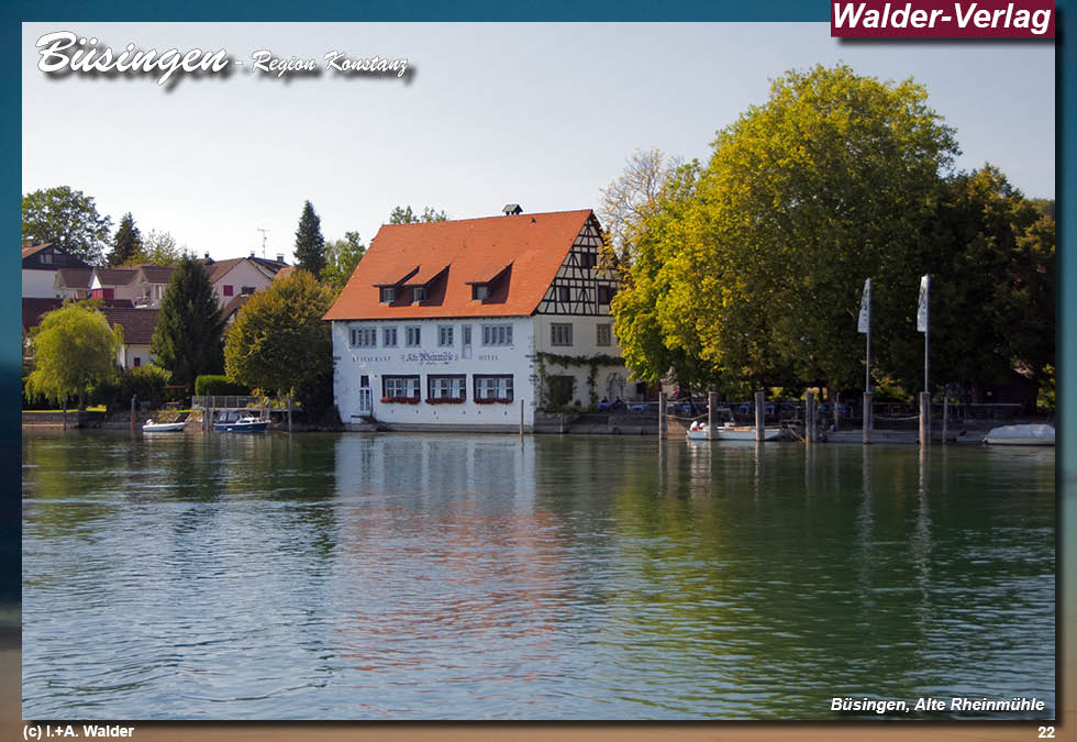 Walder-Verlag Reisetipps-Europa Reiseführer Büsingen (D) am Hochrhein