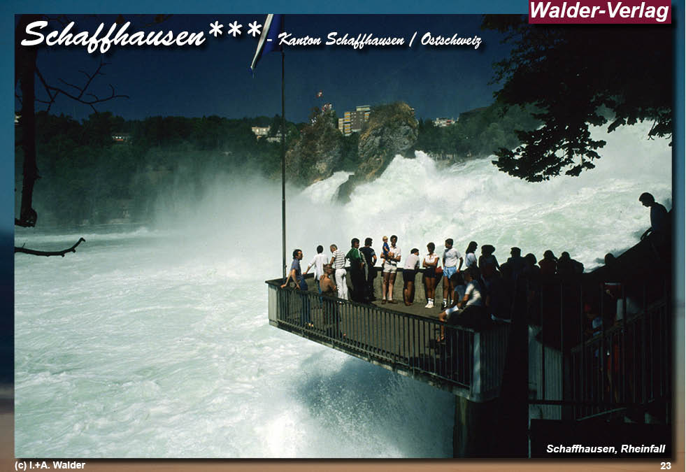 Walder-Verlag Reisetipps-Europa Reiseführer Schaffhausen (CH) am Hochrhein