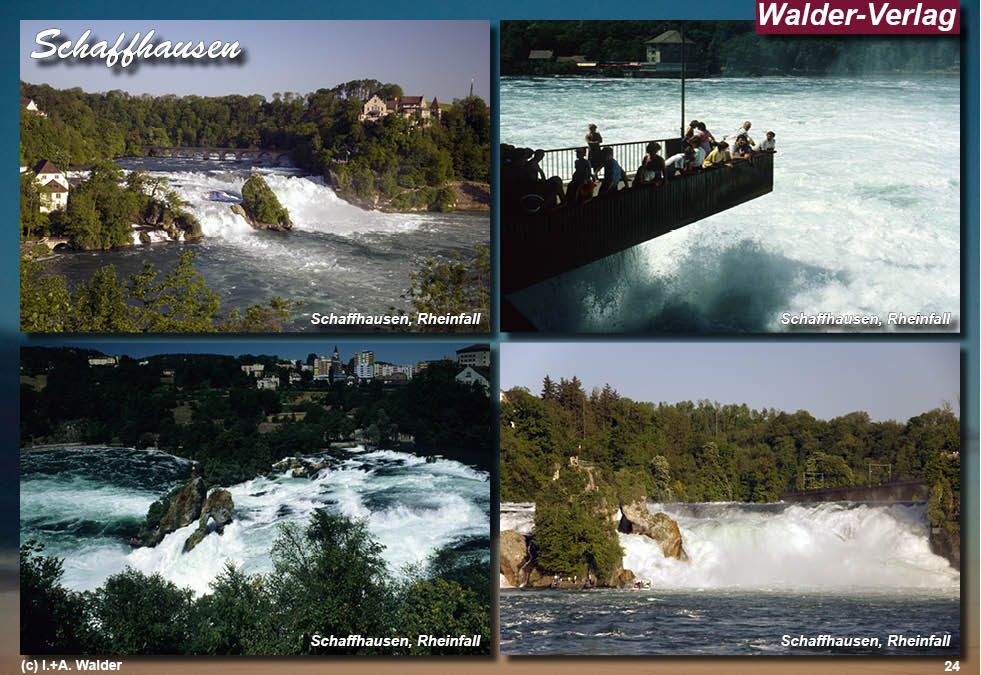 Walder-Verlag Reisetipps-Europa Reiseführer Schaffhausen (CH) am Hochrhein