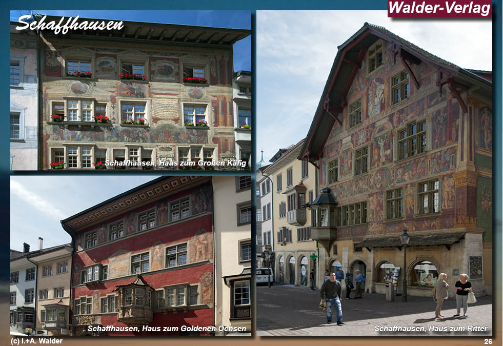 Walder-Verlag Reisetipps-Europa Reiseführer Schaffhausen (CH) am Hochrhein