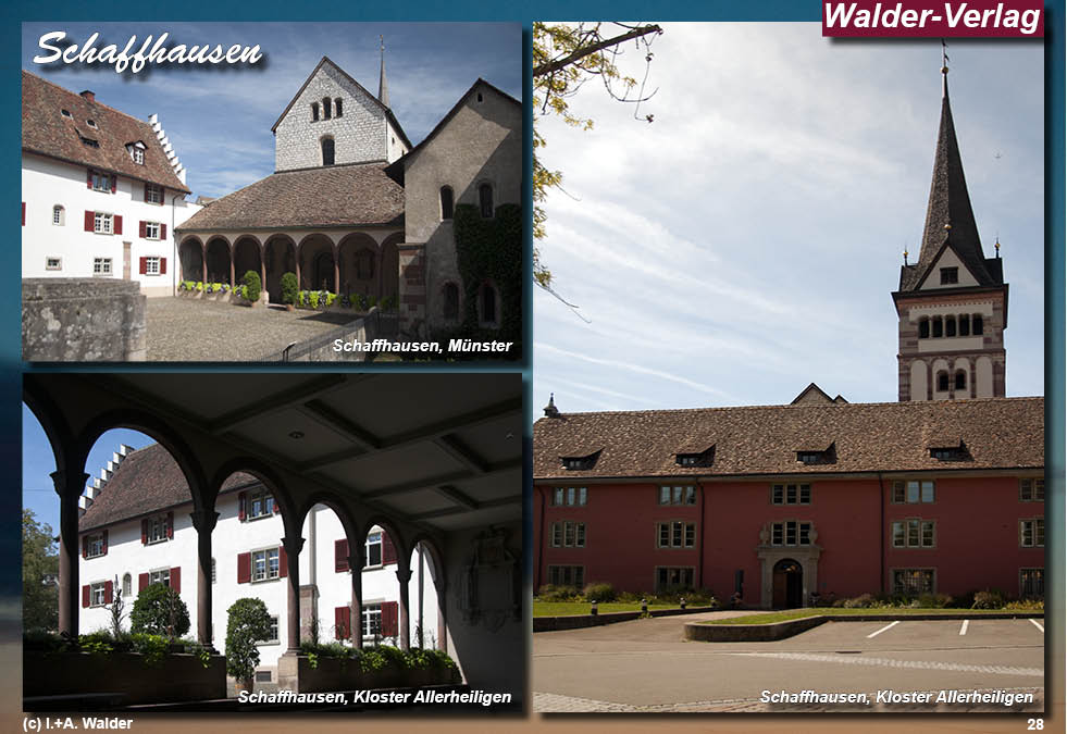 Walder-Verlag Reisetipps-Europa Reiseführer Schaffhausen (CH) am Hochrhein