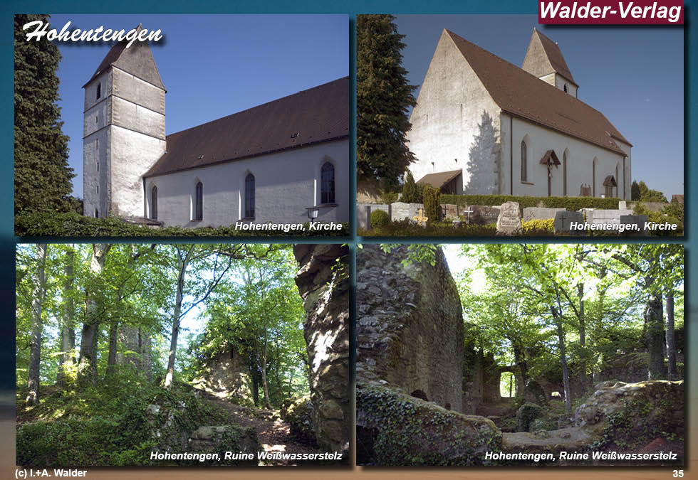 Walder-Verlag Reisetipps-Europa Reiseführer Hohentengen - Region Waldshut