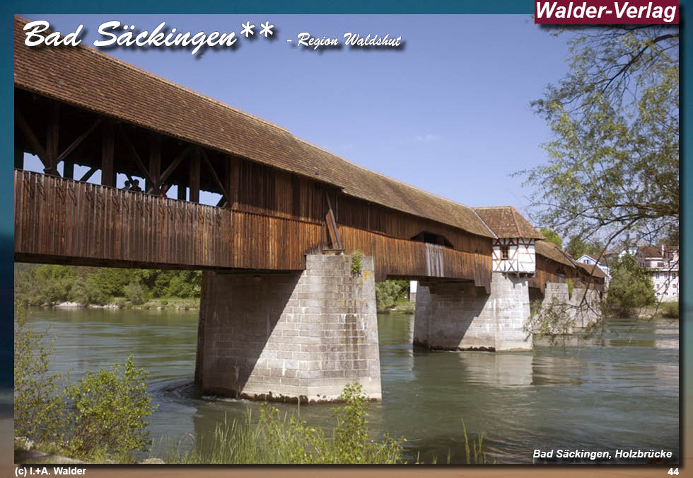 Walder-Verlag Reisetipps-Europa Reiseführer Bad Säckungen (D) am Hochrhein