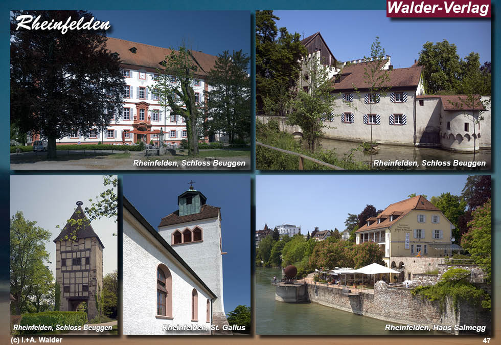 Walder-Verlag Reisetipps-Europa Reiseführer Rheinfelden (D) am Hochrhein