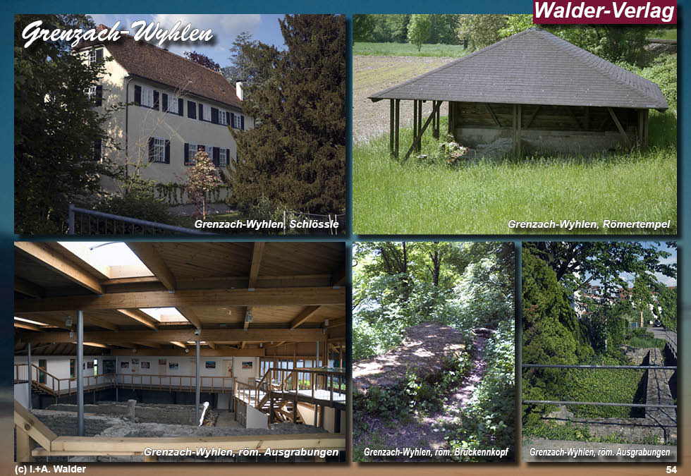 Walder-Verlag Reisetipps-Europa Reiseführer Grenzach-Wyhlen (D) am Hochrhein