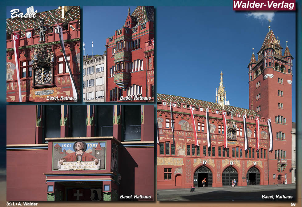 Walder-Verlag Reisetipps-Europa Reiseführer Basel (CH) am Hochrhein