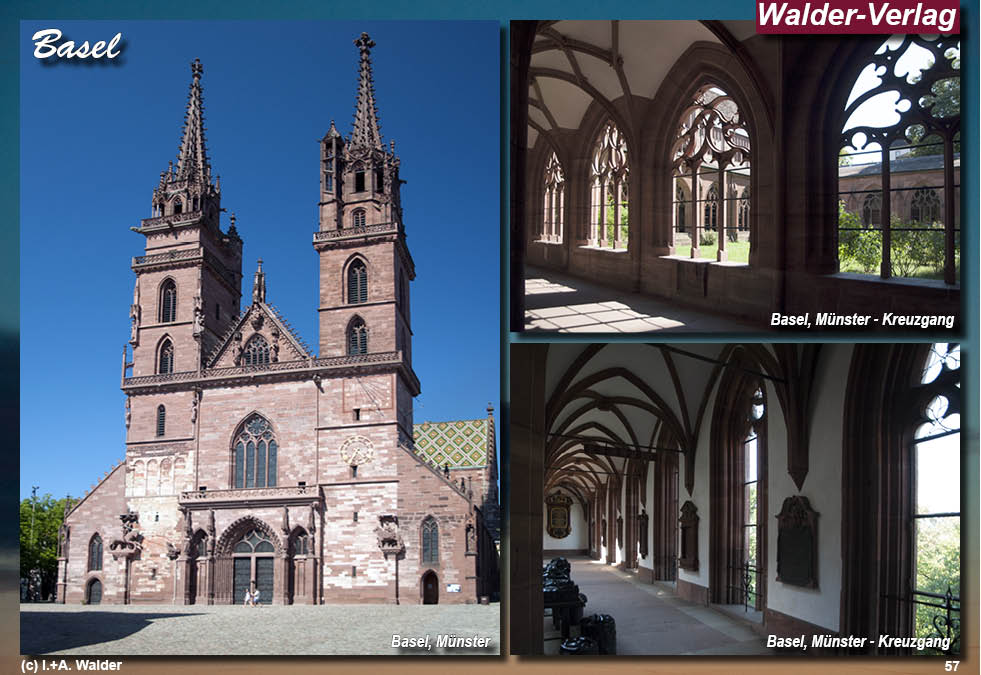 Walder-Verlag Reisetipps-Europa Reiseführer Basel (CH) am Hochrhein