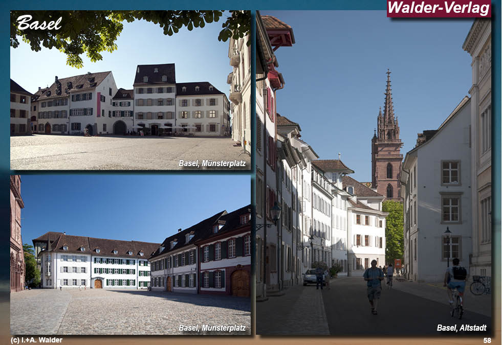 Walder-Verlag Reisetipps-Europa Reiseführer Basel (CH) am Hochrhein