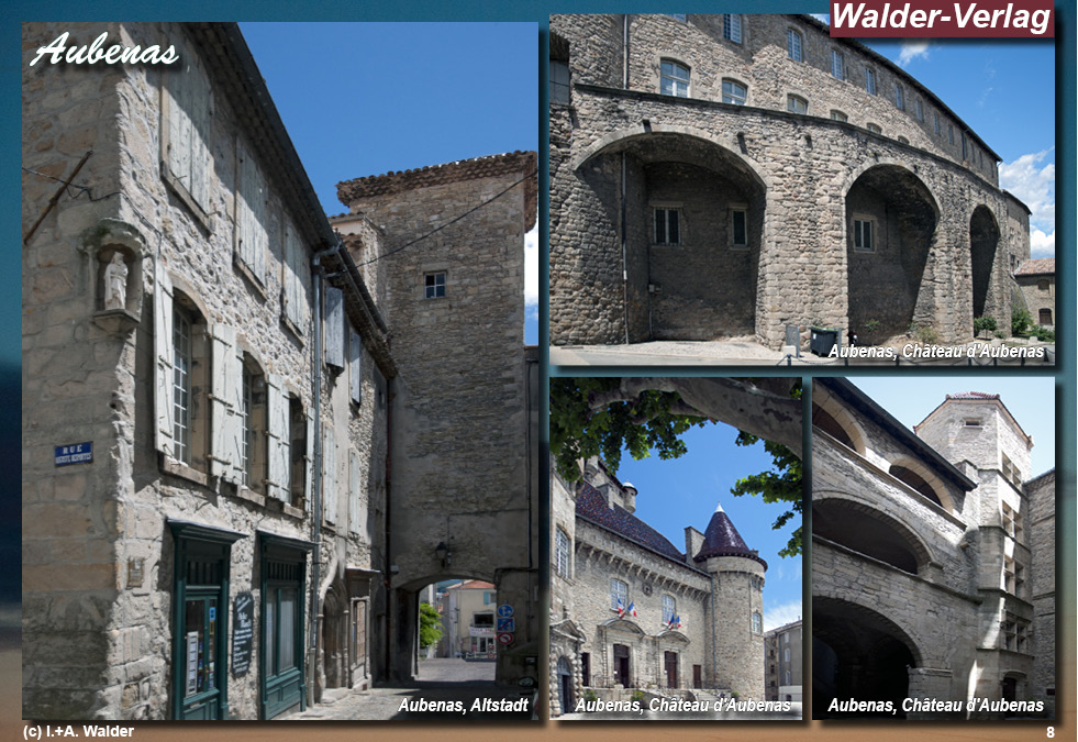 Reiseführer 'Sehenswertes in der Region Rhône-Alpes - Aubenas