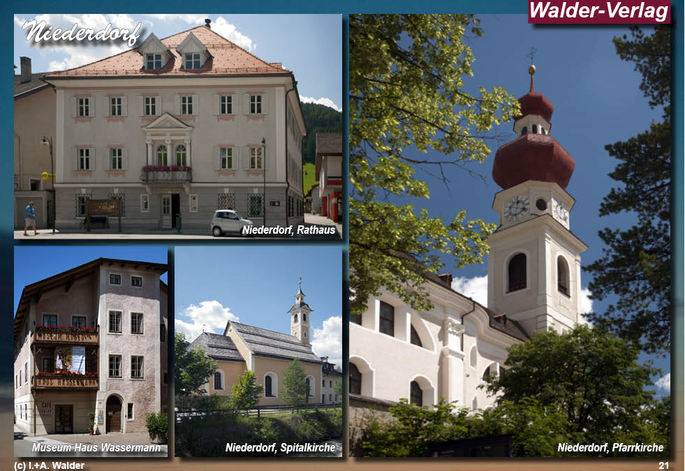 Reiseführer Niederdorf - Region Pustertal