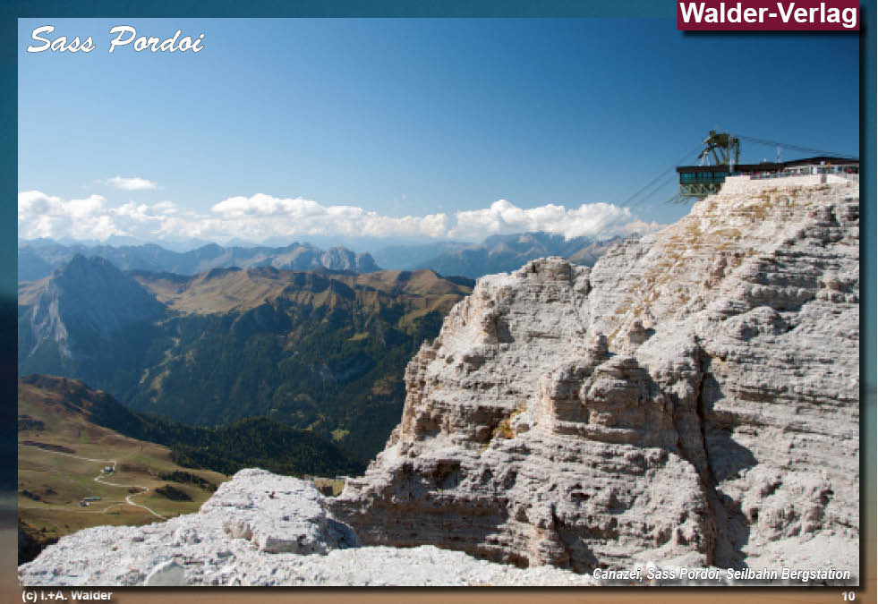 Reiseführer Trentino - Canazei - Passo Pordoi
