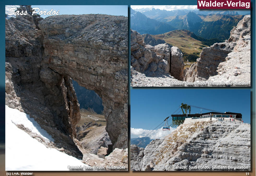 Reiseführer Trentino - Canazei - Passo Pordoi