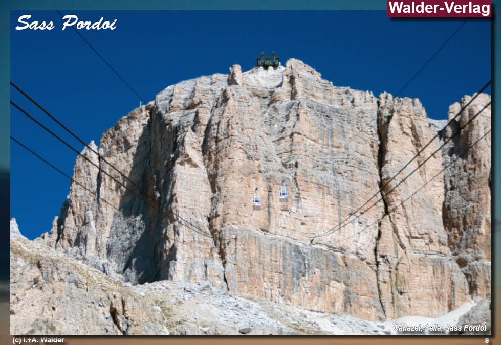 Reiseführer Trentino - Canazei - Passo Pordoi