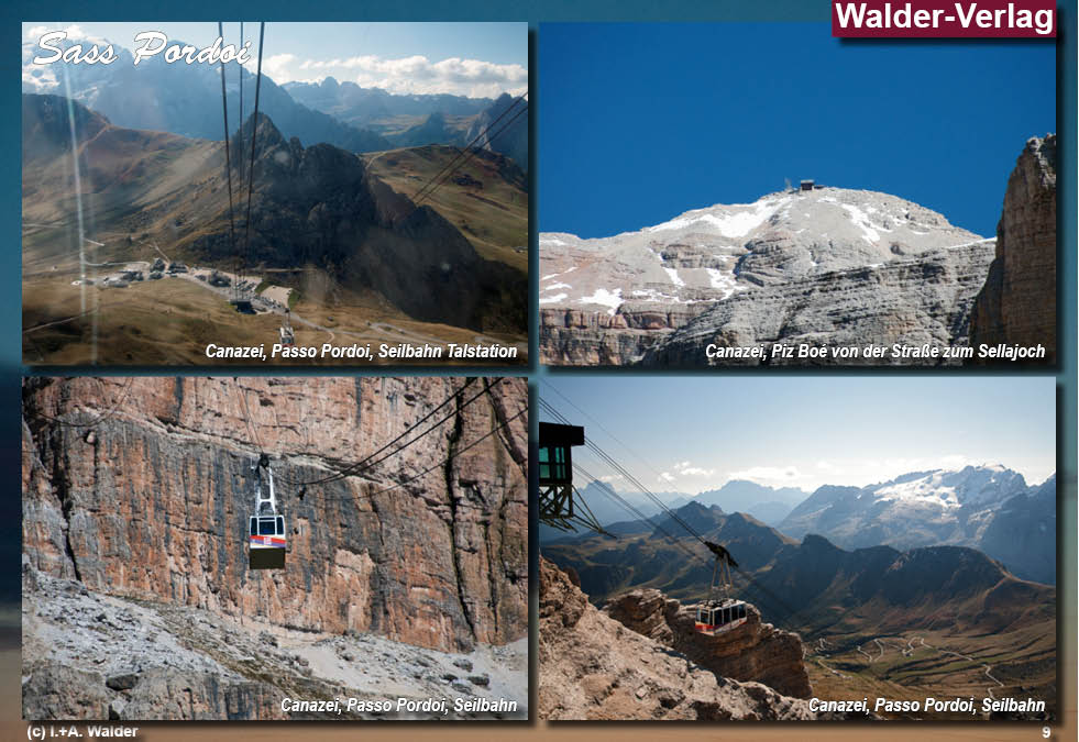 Reiseführer Trentino - Canazei - Passo Pordoi