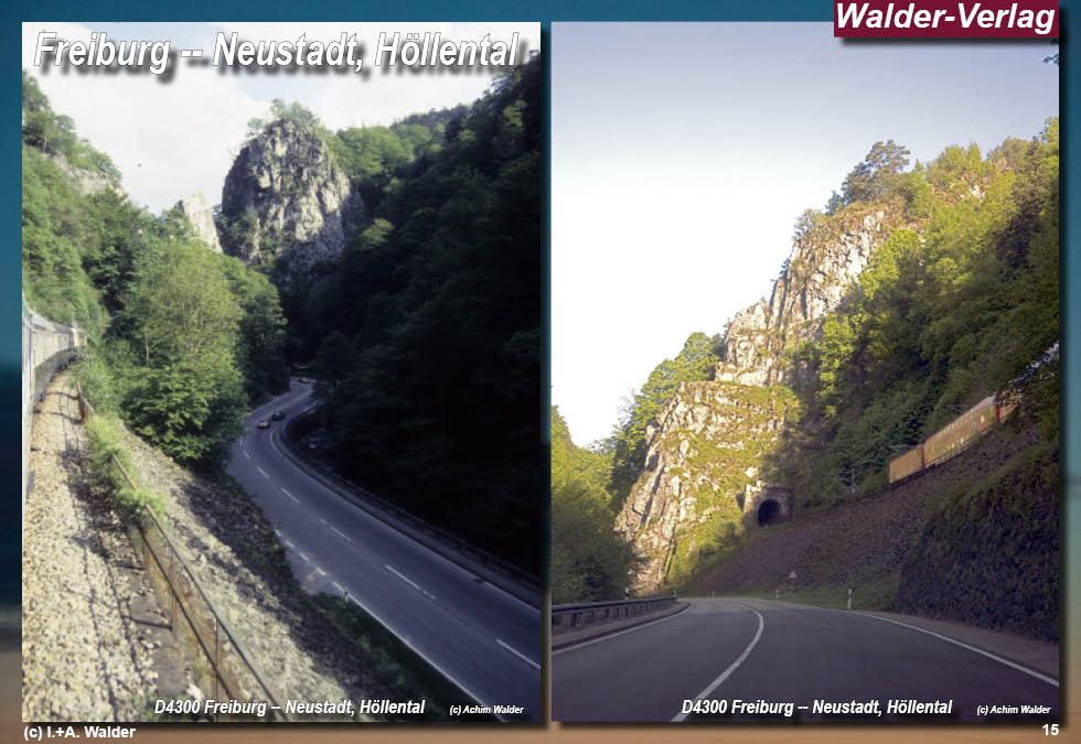 Reiseführer 'Mit der Höllentalbahn von Freiburg nach Donaueschingen durch den Südschwarzwald'