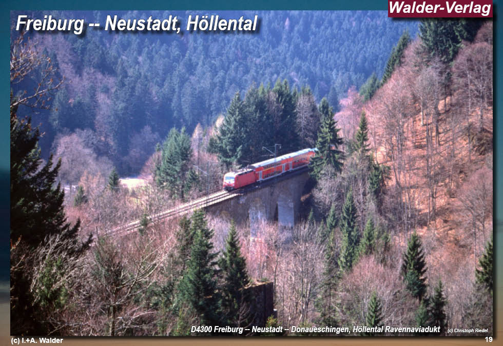 Reiseführer 'Mit der Höllentalbahn von Freiburg nach Donaueschingen durch den Südschwarzwald'