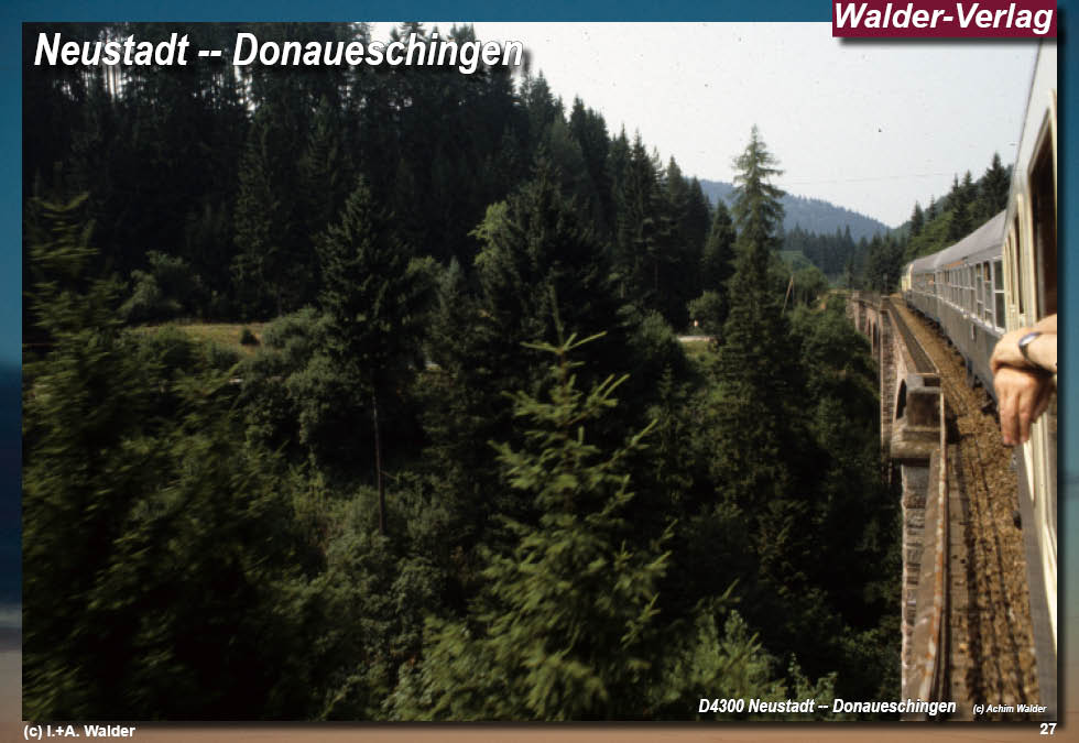 Reiseführer 'Mit der Höllentalbahn von Freiburg nach Donaueschingen durch den Südschwarzwald'