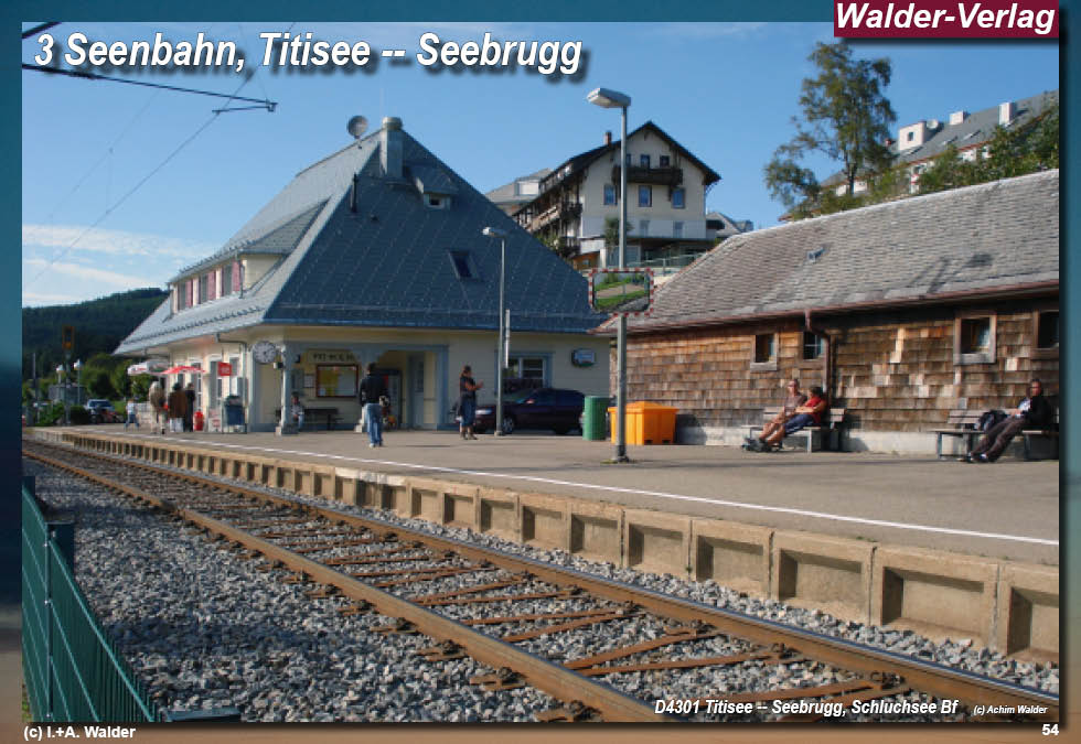 Reiseführer 'Mit der Höllentalbahn von Freiburg nach Donaueschingen durch den Südschwarzwald'