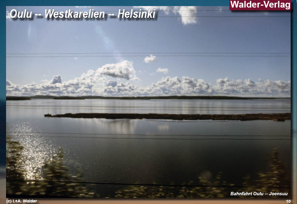 Walder-Verlag Reisetipps-Europa Oulu--Westkarelien--Helsinki