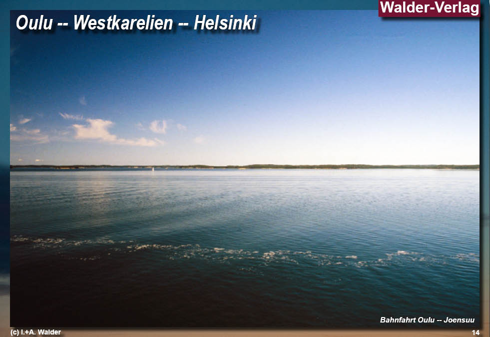 Walder-Verlag Reisetipps-Europa Oulu--Westkarelien--Helsinki